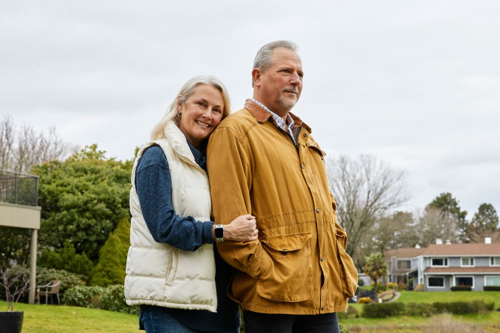 Bob March and his wife Lori credit his Apple Watch for alerting them to Bob’s heart condition.