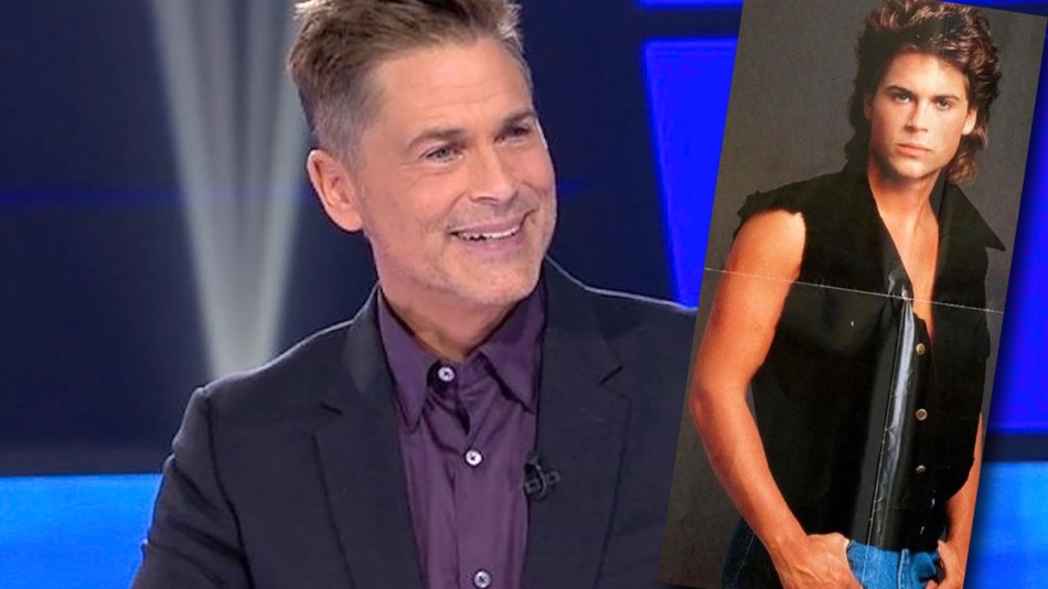 Actor Rob Lowe Looks Great Recreating an Oldie-But-Goodie Pic!