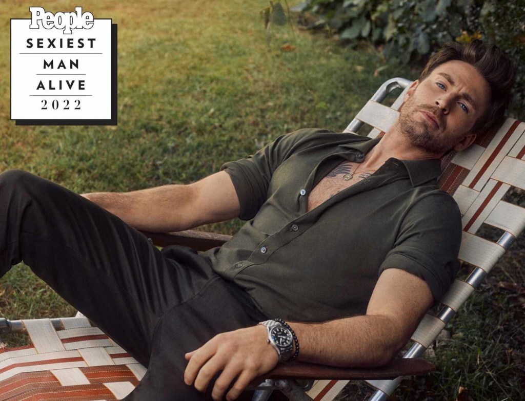 Chris Evans for People Magazine
