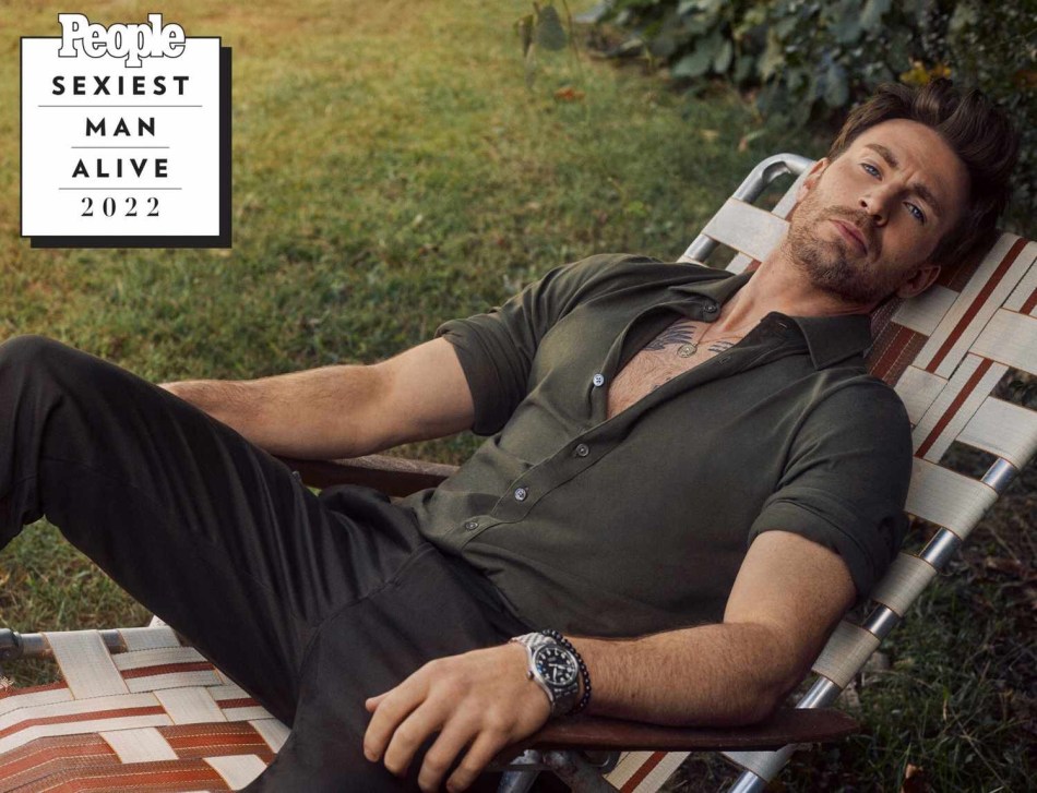 Actor Chris Evans “Sexiest Man Alive 2022” According to People&nbsp;Magazine
