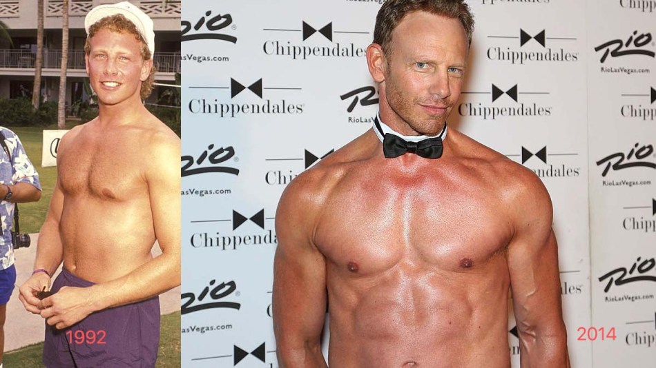 When the Actor Ian Ziering Debuts as a Chippendale