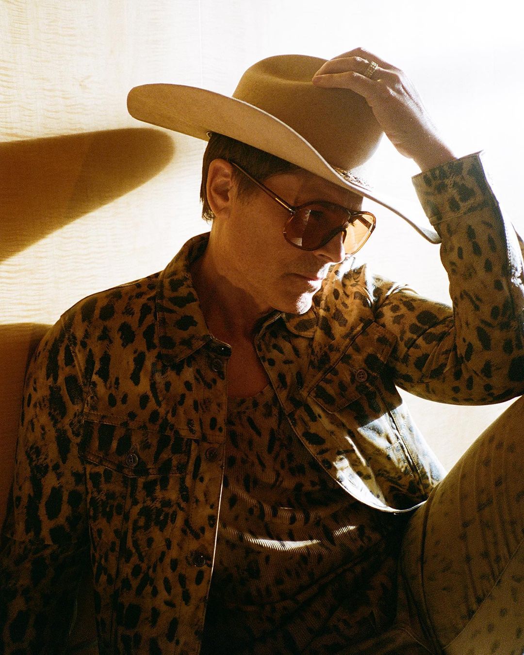 Rob Lowe Looks back on his 1984 cover for Interview Magazine