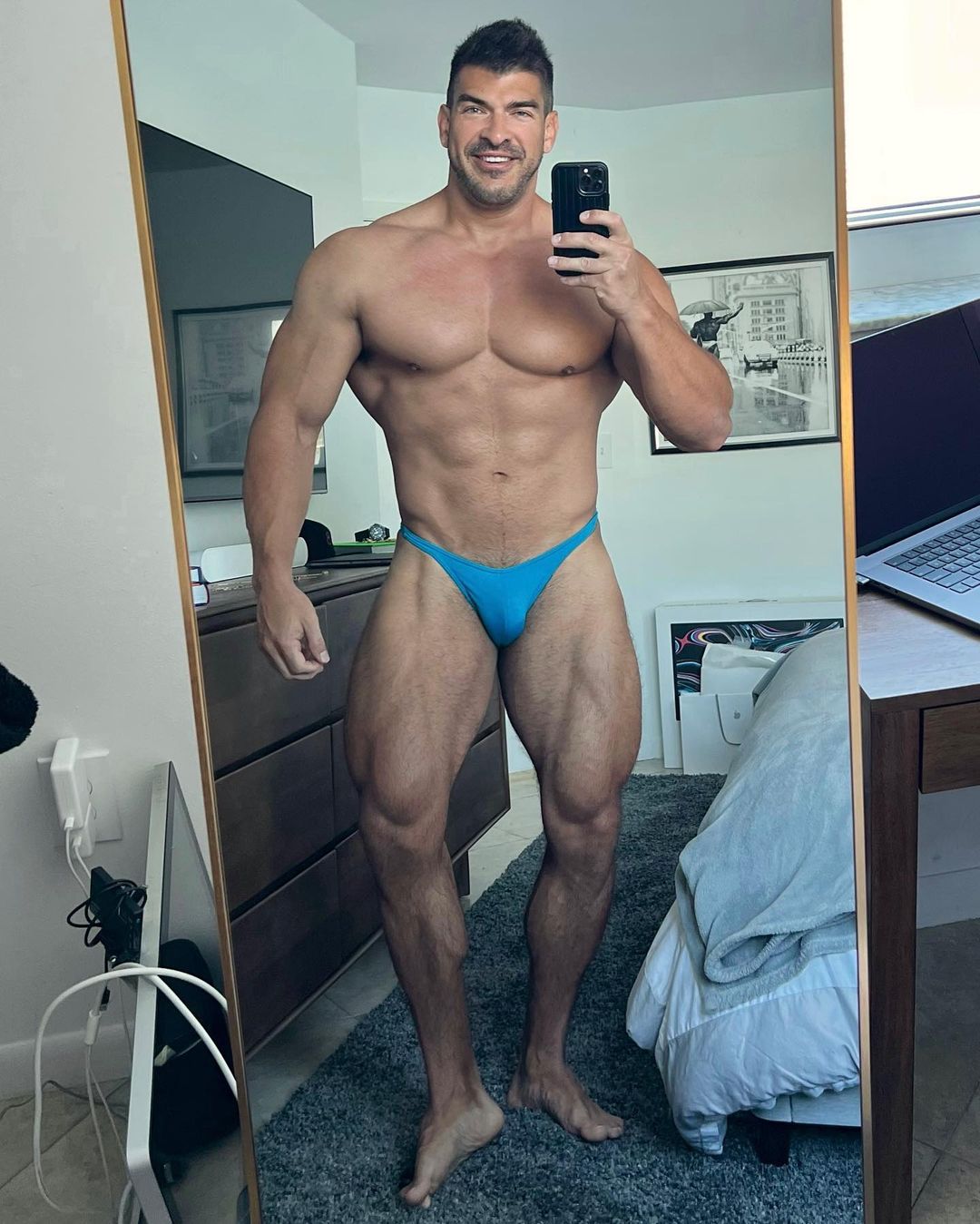 Matt Bishop: A Bodybuilder and Actor with a Winning Smile and Positive Attitude