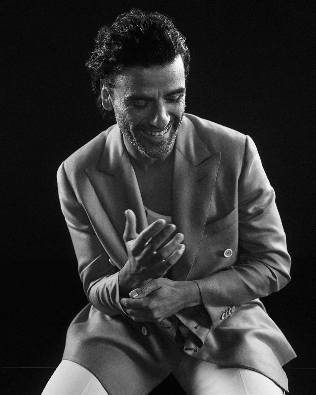 Oscar Isaac Radiates Effortless Elegance in Brioni's Spring/Summer 2024 Campaign by Josh Olins