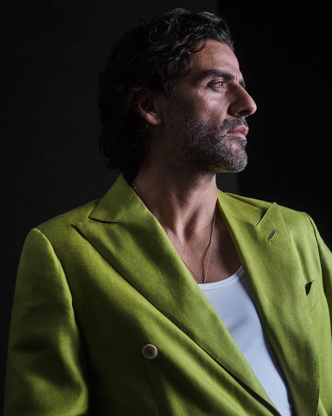 Oscar Isaac Radiates Effortless Elegance in Brioni's Spring/Summer 2024 Campaign by Josh Olins