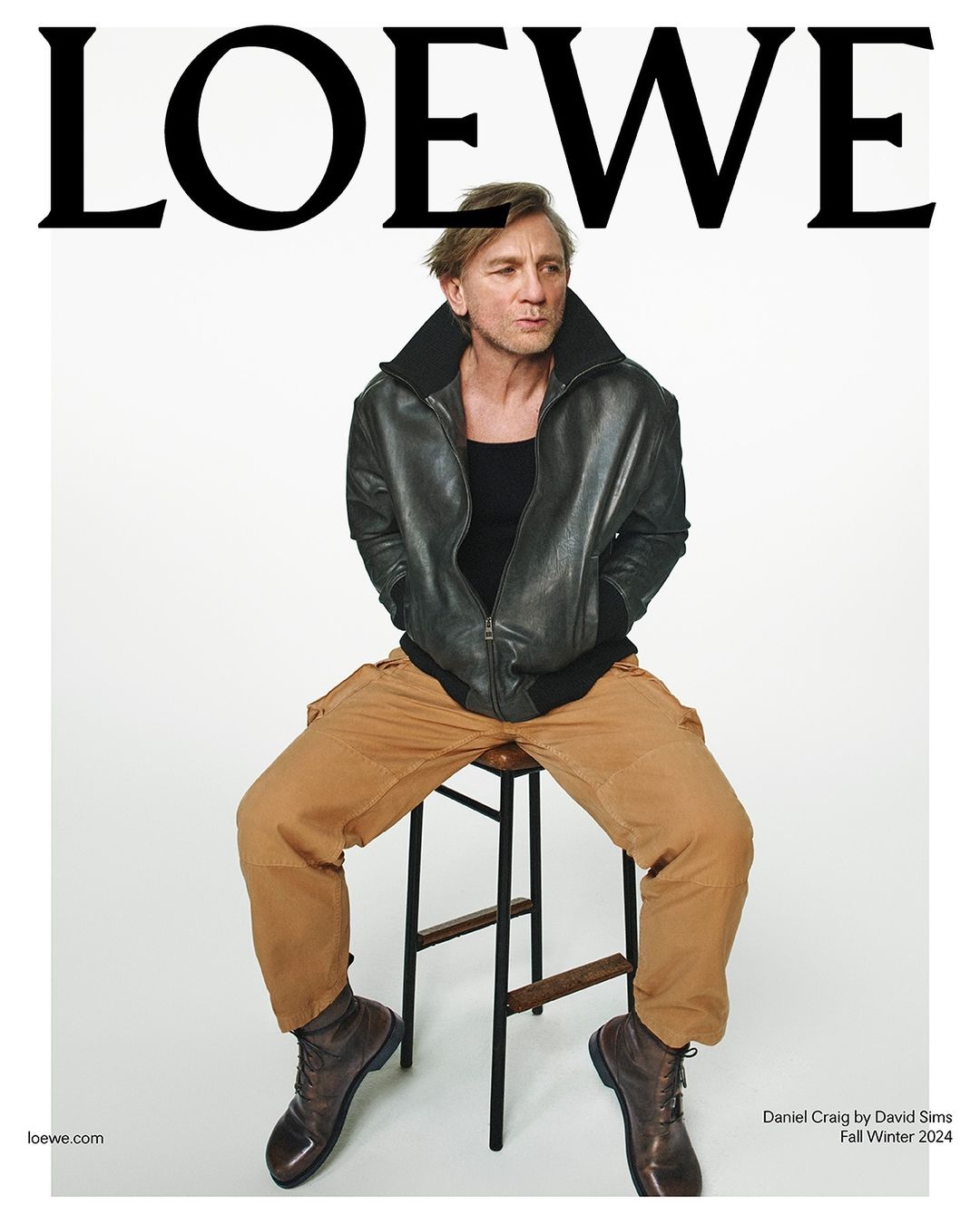 Daniel Craig Embraces Loewe's Fall/Winter 2024 Men's Campaign