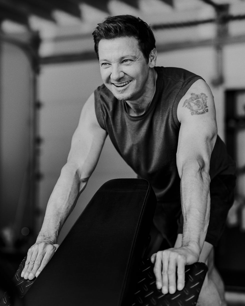 Men's Health Issue Cover: Jeremy Renner