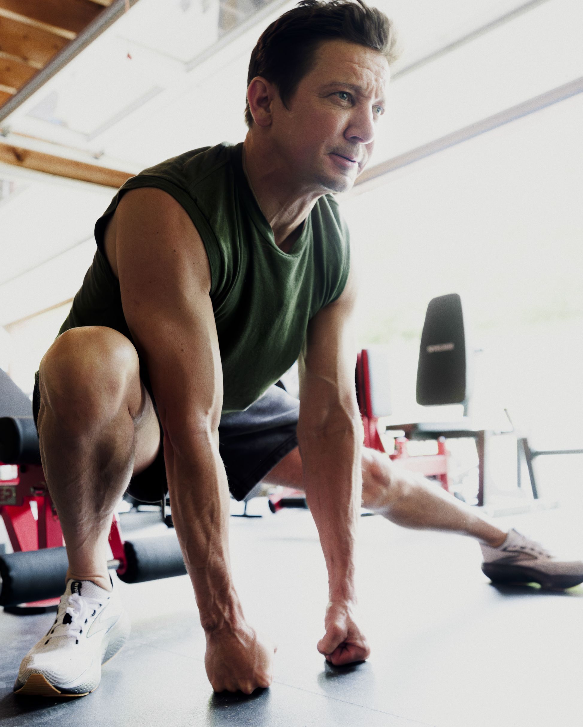 Men's Health Issue Cover: Jeremy Renner