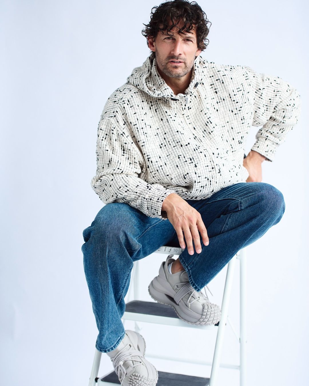 Back in the Studio with Emporio Armani: Tim Robards Stuns in JP Velarde Pictures