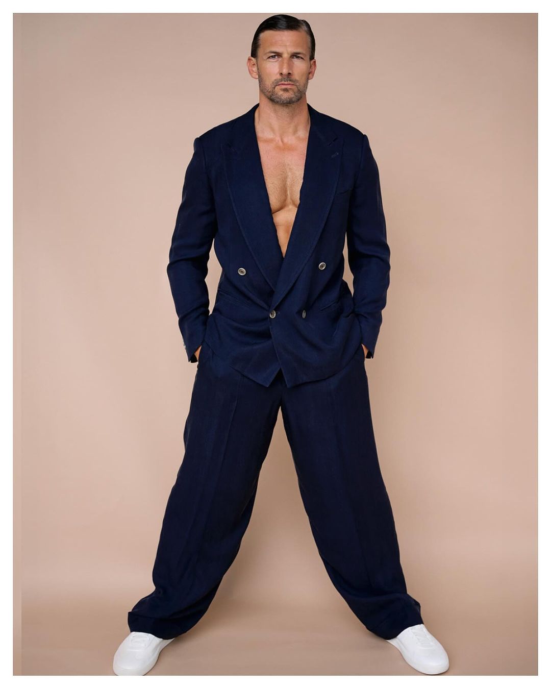 Back in the Studio with Emporio Armani: Tim Robards Stuns in JP Velarde Pictures