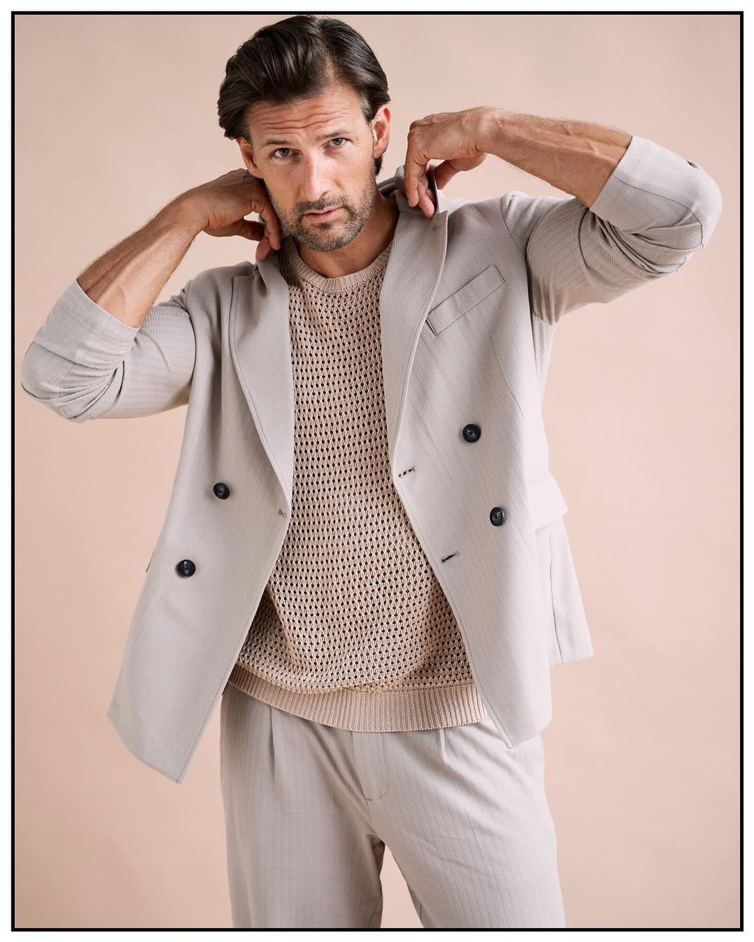 Back in the Studio with Emporio Armani: Tim Robards Stuns in JP Velarde Pictures