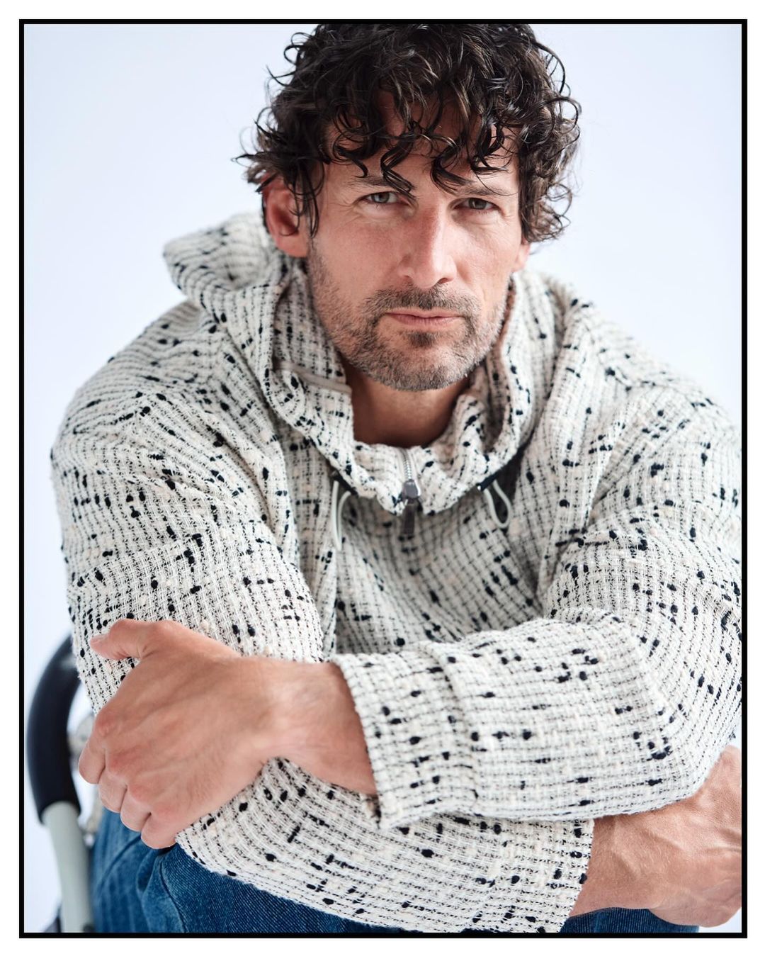 Back in the Studio with Emporio Armani: Tim Robards Stuns in JP Velarde Pictures