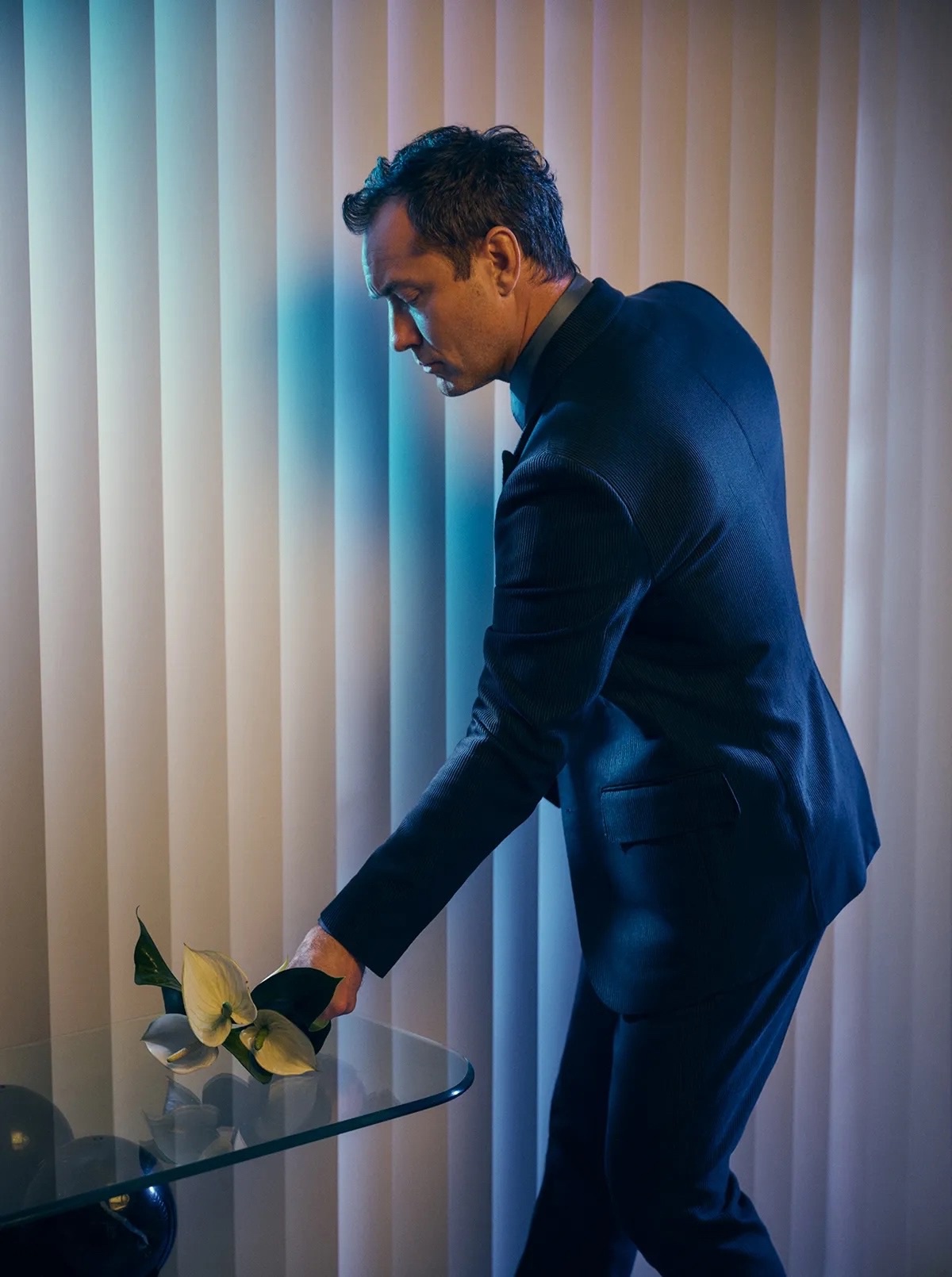 Law discusses Star Wars, Marvel, and a daring role in Eden, exploring themes like homoeroticism from his Ripley days.