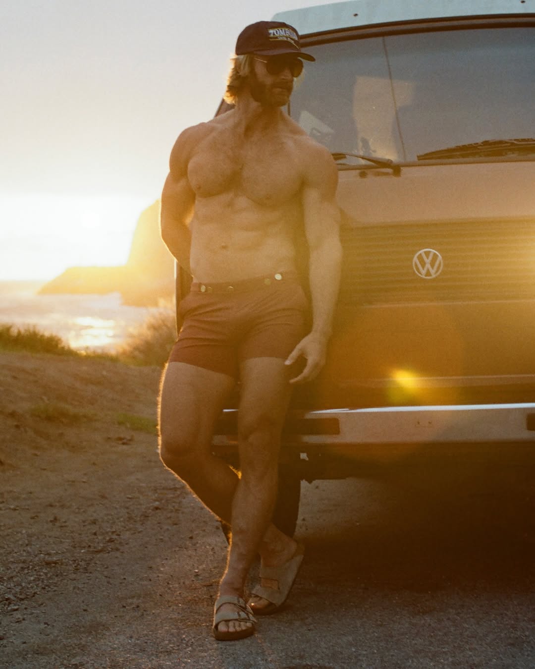 Matthew turns up the heat in a steamy shoot by Wadley Wadley, embracing confidence, style, and undeniable ‘dad bod’ appeal. 🔥