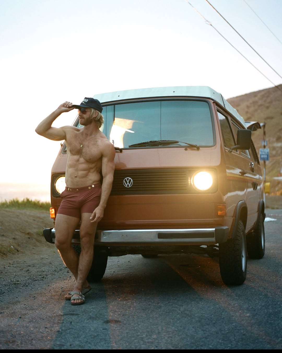 Matthew turns up the heat in a steamy shoot by Wadley Wadley, embracing confidence, style, and undeniable ‘dad bod’ appeal. 🔥