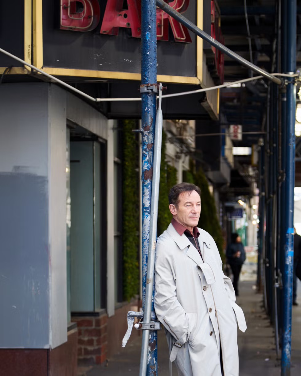 Jason Isaacs by Florence Sullivan for Esquire US March 2025