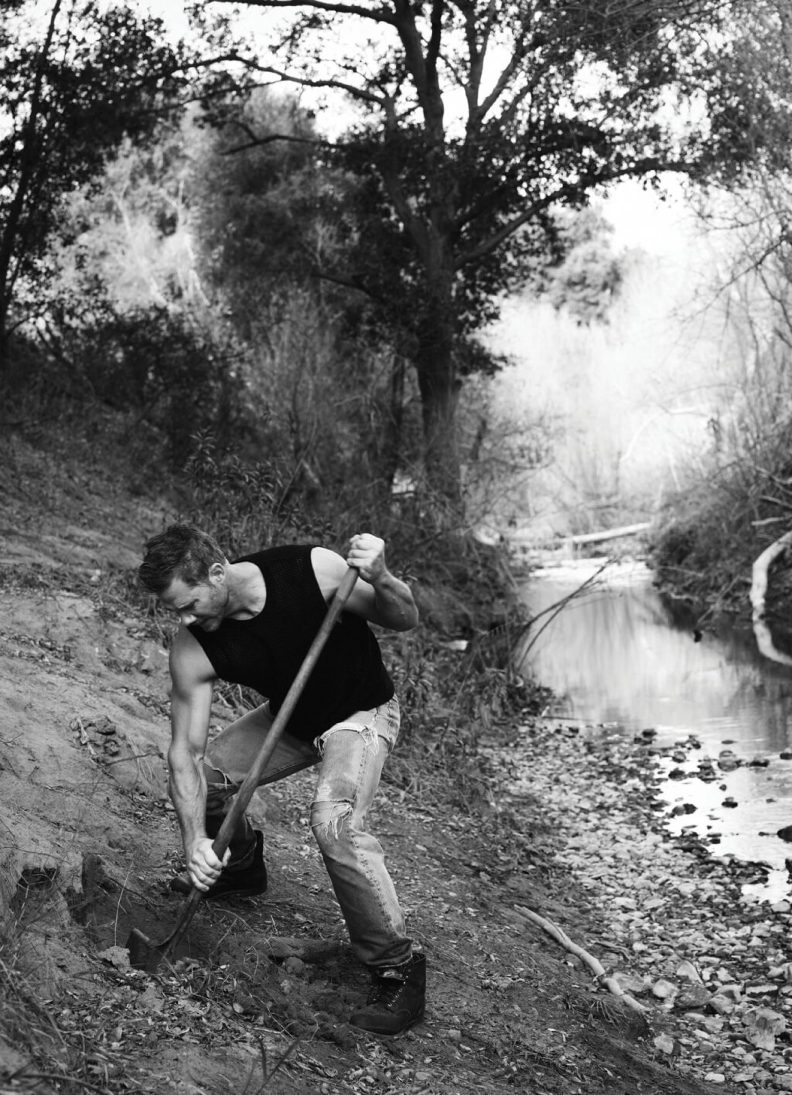 Luke Macfarlane by John Russo for OUT Magazine March:April 2025 Editorial