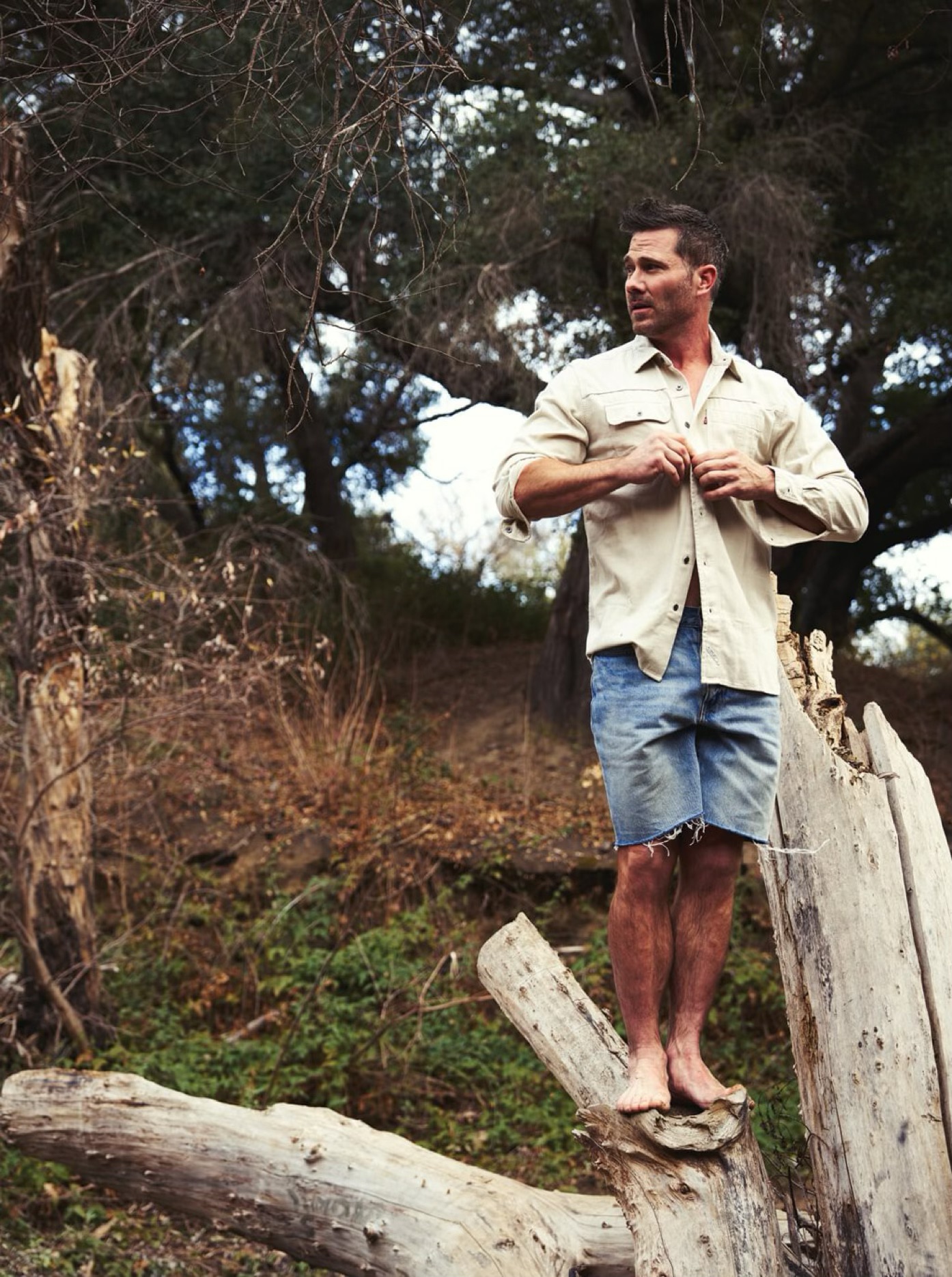 Luke Macfarlane by John Russo for OUT Magazine March:April 2025 Editorial