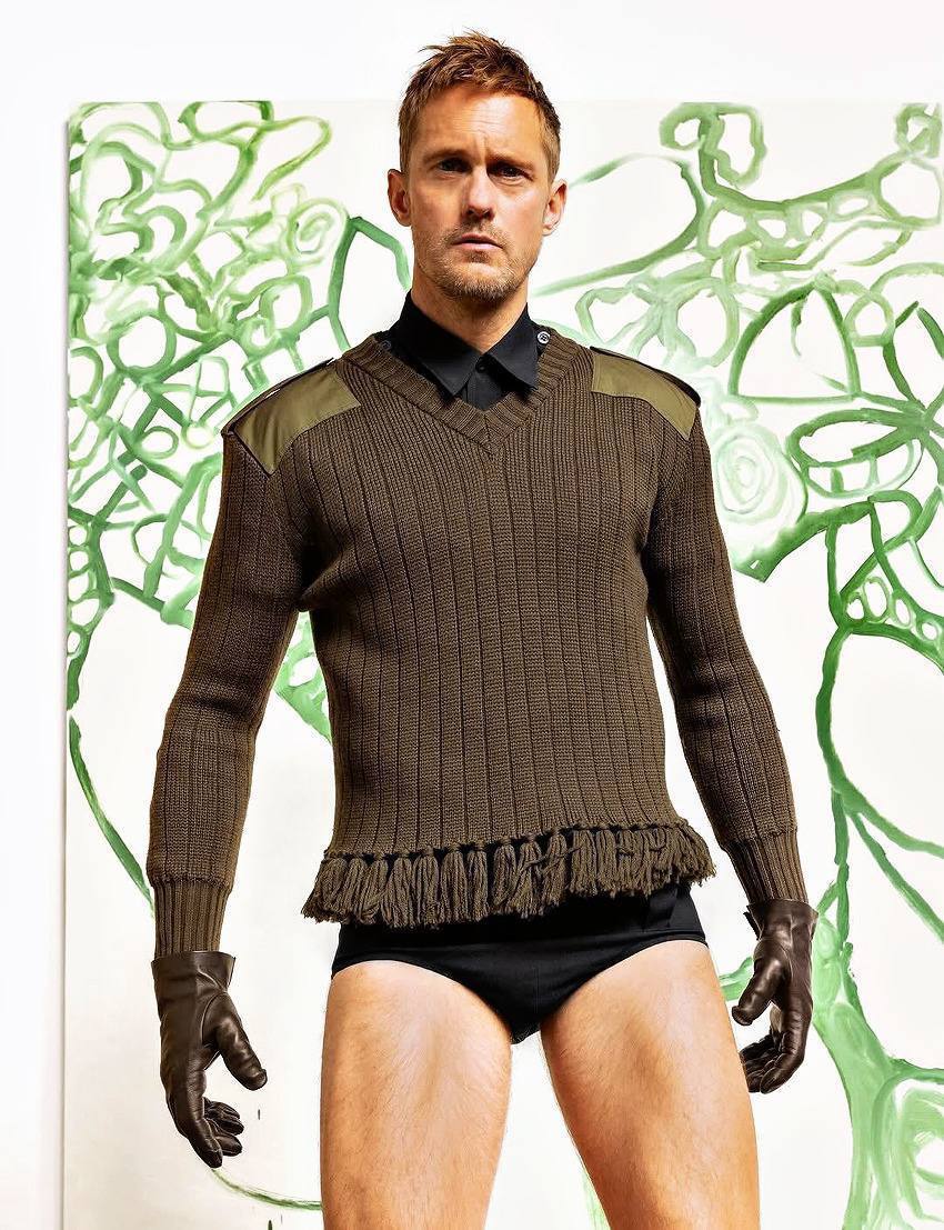 Alexander Skarsgård by Jack Pierson for DUST Magazine #28 Winter 2025/Spring 2026