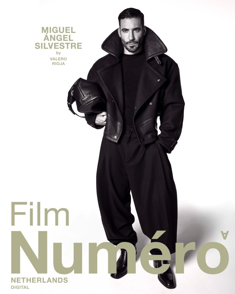 Miguel Ángel Silvestre stands at a compelling crossroads of experience and reinvention, captured with striking clarity by Valero Roja for the Numéro Netherlands digital cover. 