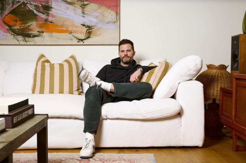 Jamie Dornan for The Telegraph 2026 photo by Harvey Stacey