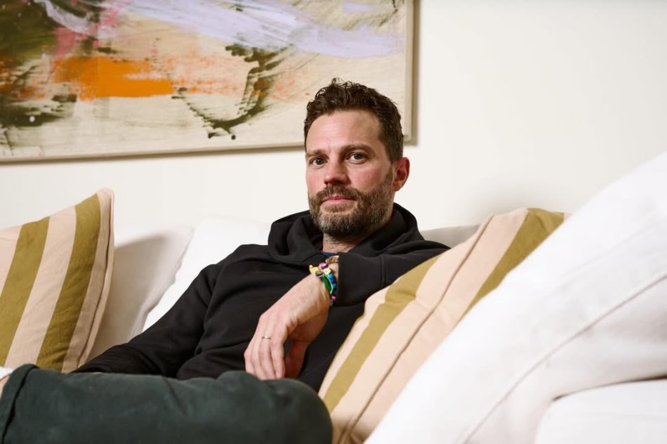 Jamie Dornan for The Telegraph 2026 photo by Harvey Stacey