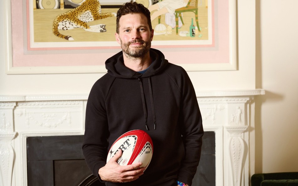 Jamie Dornan for The Telegraph 2026 photo by Harvey Stacey