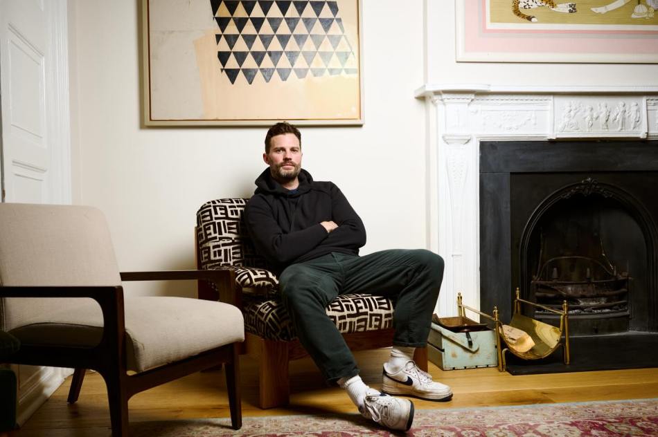 Jamie Dornan for The Telegraph 2026 photo by Harvey Stacey