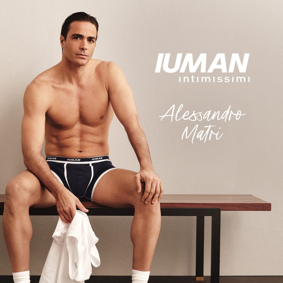 Alessandro Matri fronts Intimissimi’s IUMAN campaign in a refined take on classic boxer briefs—where technical precision, comfort, and understated masculinity come together.