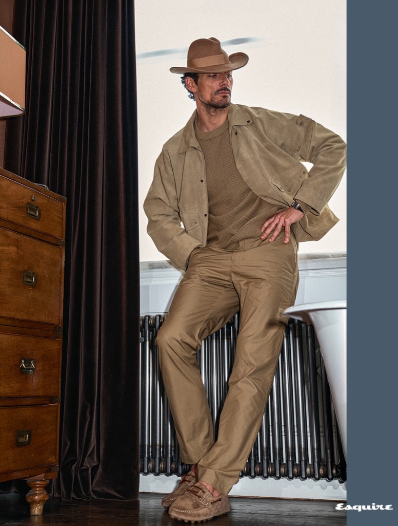 In “Le Bel Âge,” David Gandy redefines what it means to age with purpose—effortlessly blending style, experience, and a deeper take on modern masculinity on the cover of Esquire France No.1.