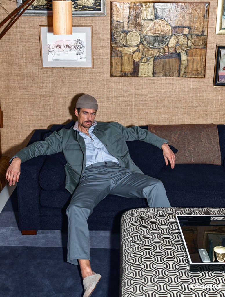 In “Le Bel Âge,” David Gandy redefines what it means to age with purpose—effortlessly blending style, experience, and a deeper take on modern masculinity on the cover of Esquire France No.1.