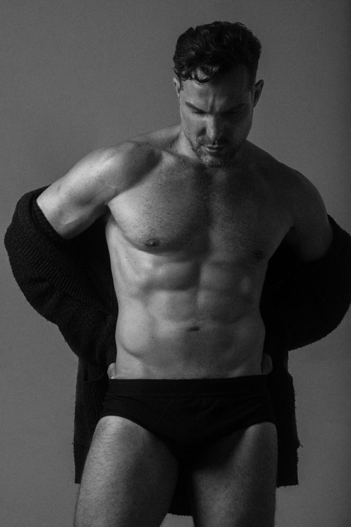 Brazilian actor Igor Rickli embodies a refined, modern masculinity in this striking editorial for The Men Style Brasil