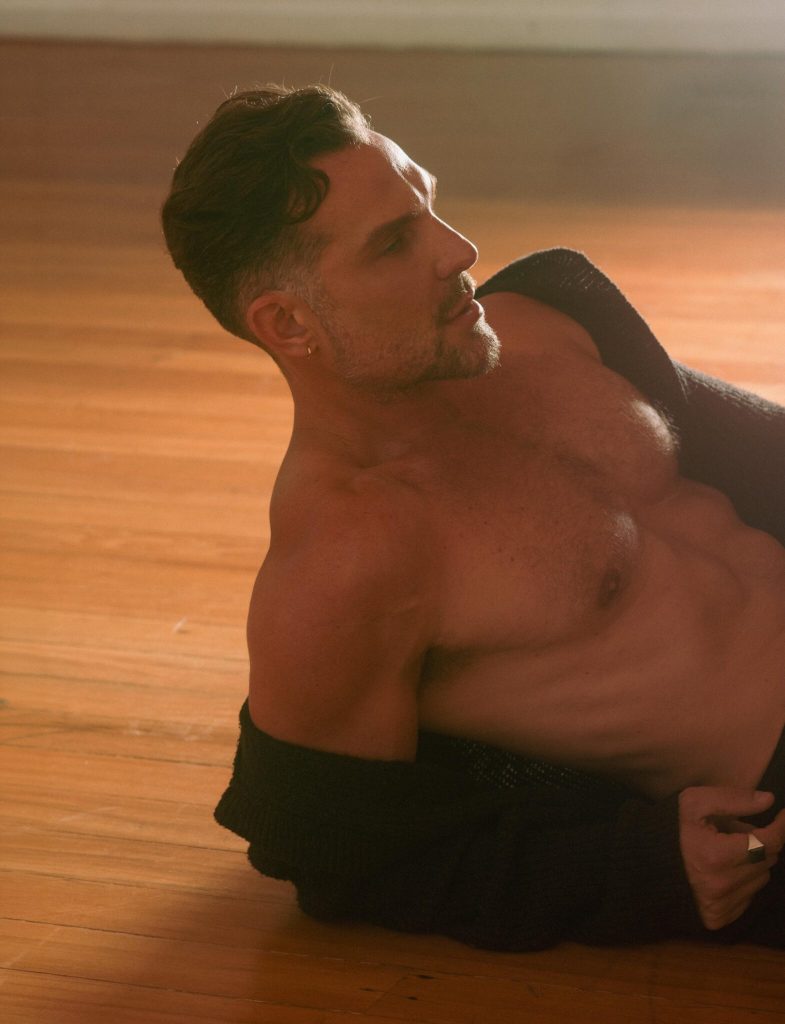 Brazilian actor Igor Rickli embodies a refined, modern masculinity in this striking editorial for The Men Style Brasil