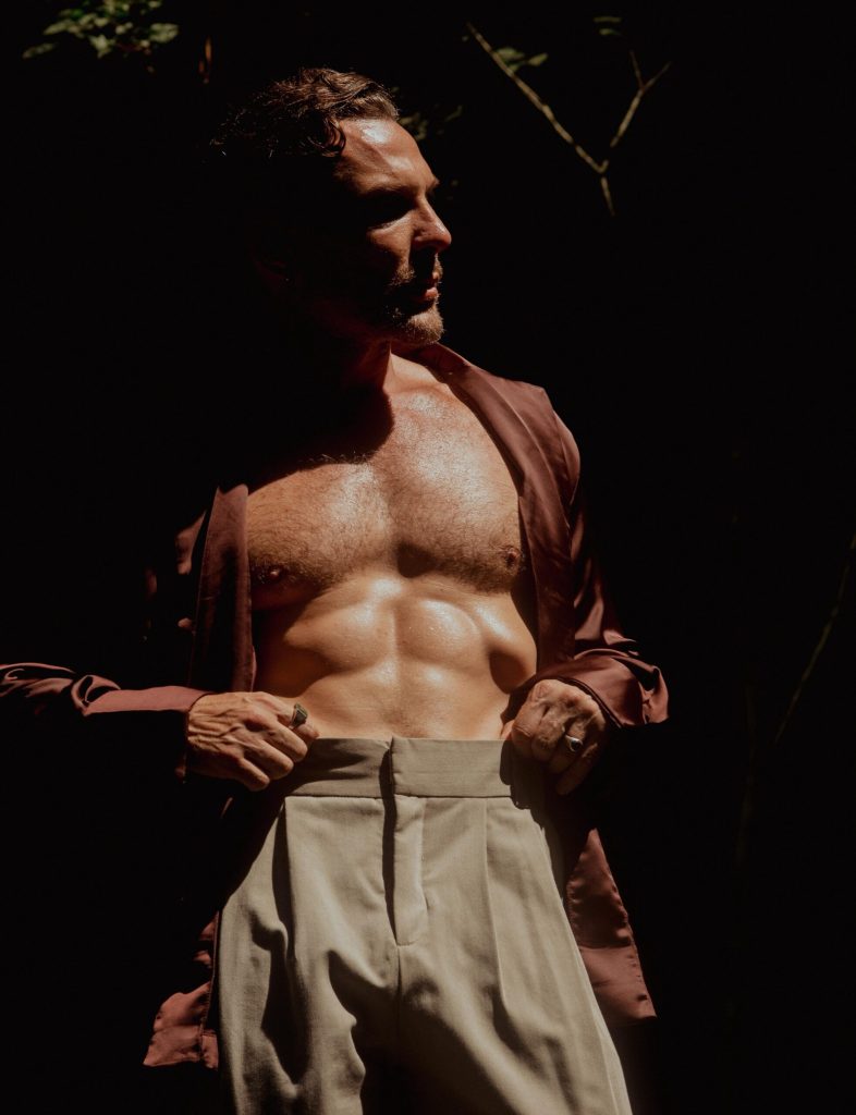 Brazilian actor Igor Rickli embodies a refined, modern masculinity in this striking editorial for The Men Style Brasil