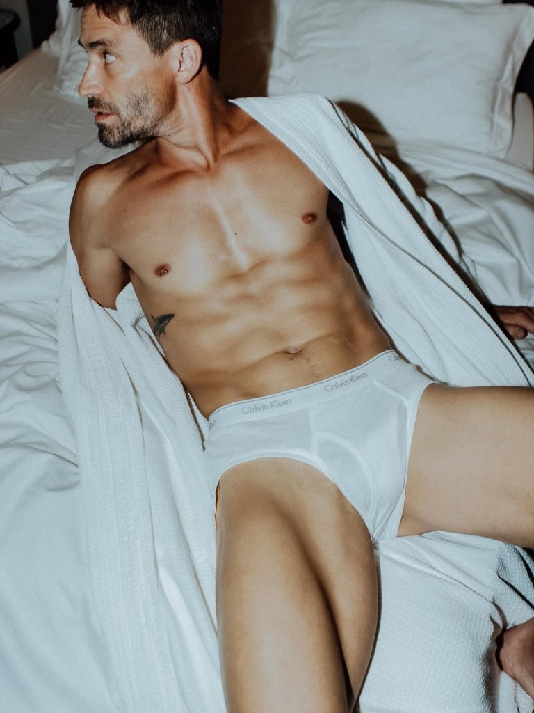 Chilean actor Tiago Correa turns up the heat in a bold new photoshoot from Mexico City