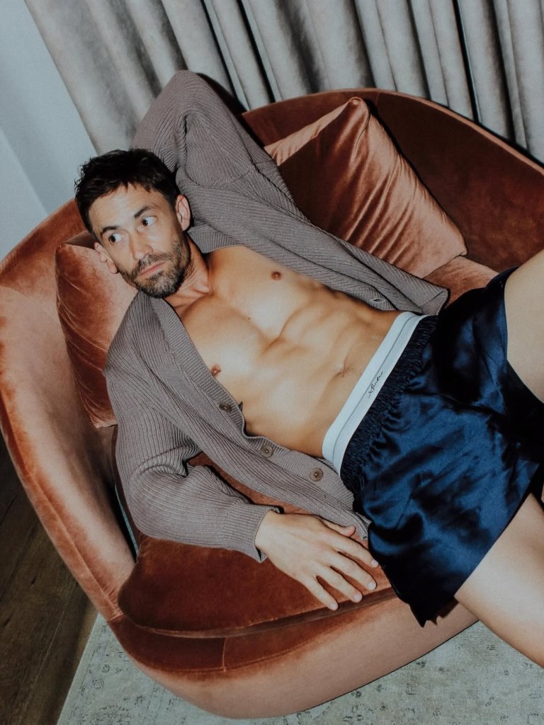 Chilean actor Tiago Correa turns up the heat in a bold new photoshoot from Mexico City