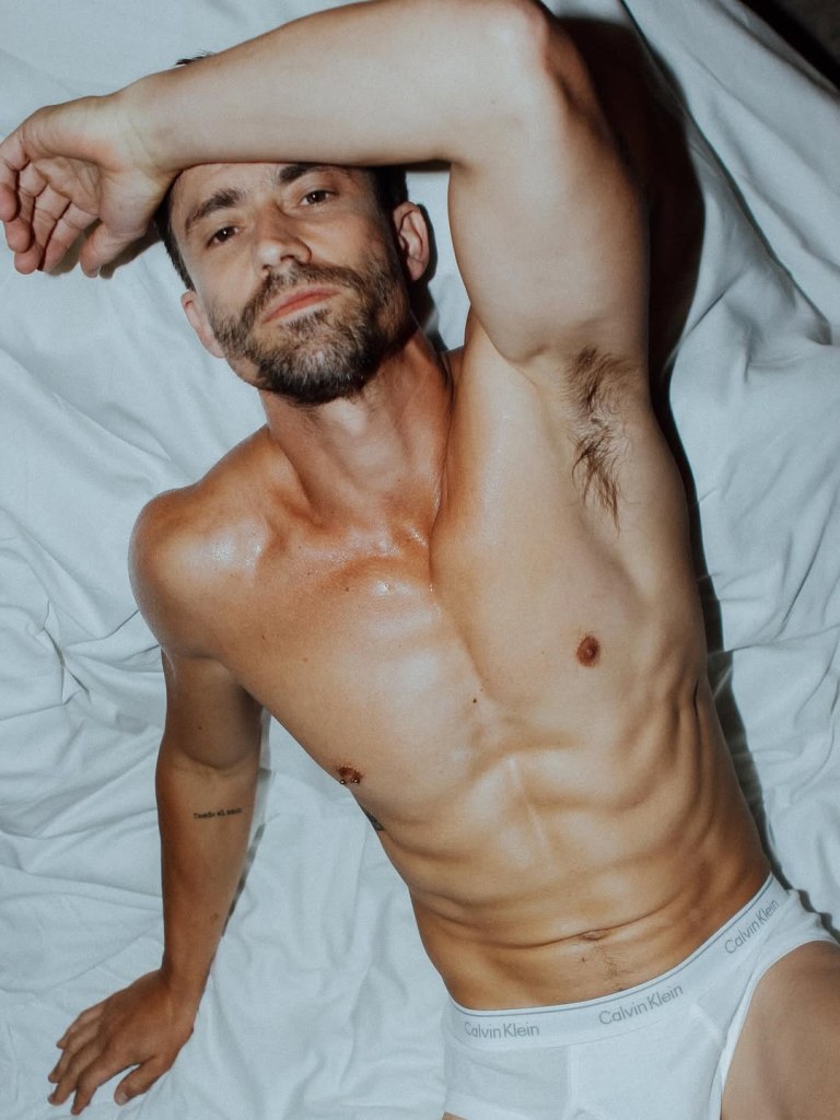 Chilean actor Tiago Correa turns up the heat in a bold new photoshoot from Mexico City