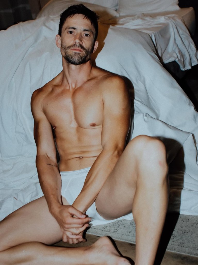 Chilean actor Tiago Correa turns up the heat in a bold new photoshoot from Mexico City