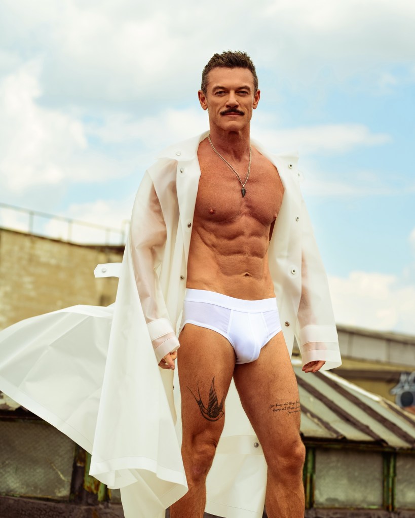 Luke Evans by Taylor Miller for Attitude Magazine