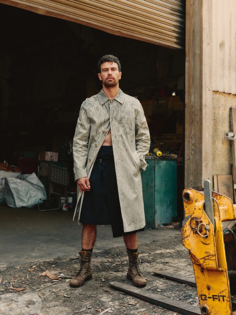 Theo James at 41 photographed by Ben Parks for British GQ September 2026