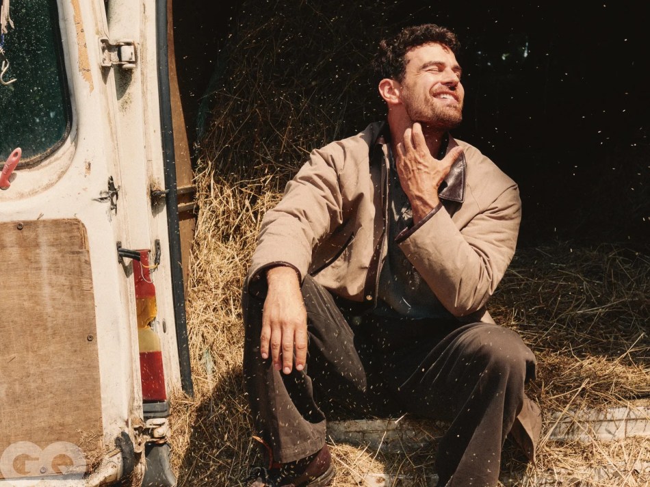 Theo James at 41 photographed by Ben Parks for British GQ September 2026