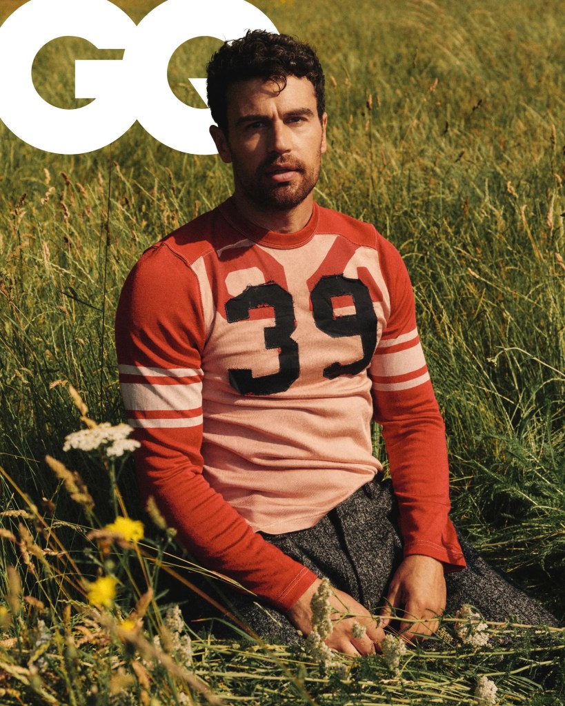 Theo James at 41 photographed by Ben Parks for British GQ September 2026