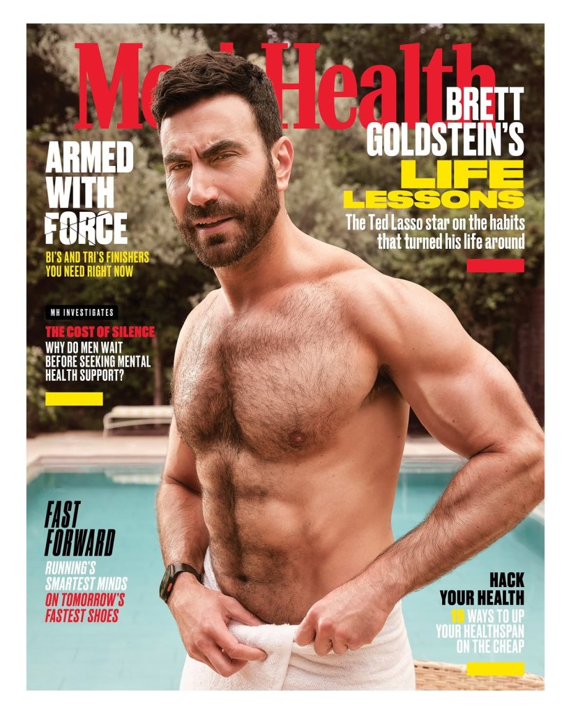 Brett Goldstein photographed by Ian Harrison for Men’s Health UK September 2026