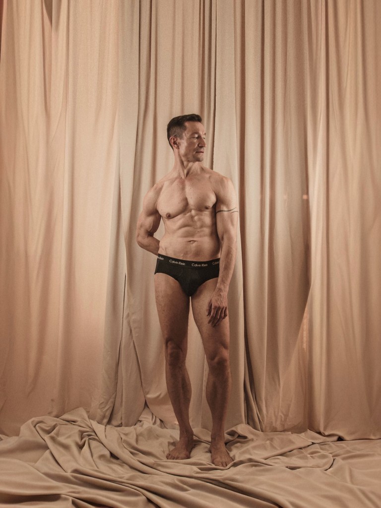 Pavel Du Plessis artistic male nude portrait by Martin Burger