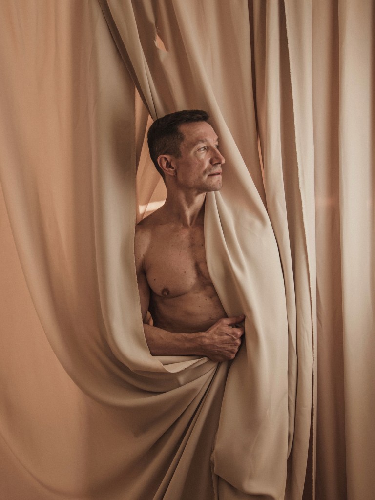 Pavel Du Plessis artistic male nude portrait by Martin Burger