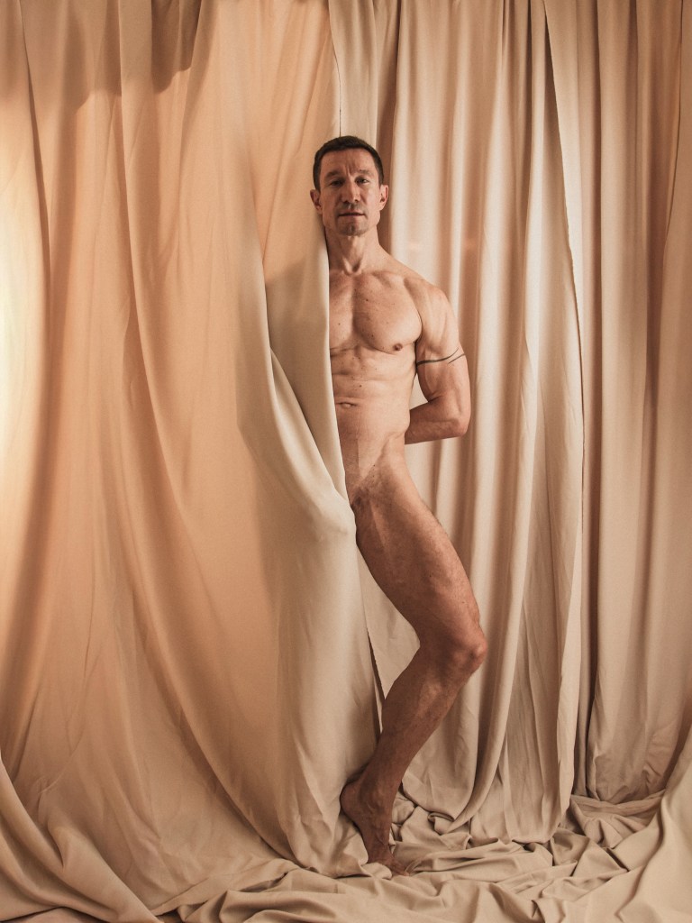 Pavel Du Plessis artistic male nude portrait by Martin Burger