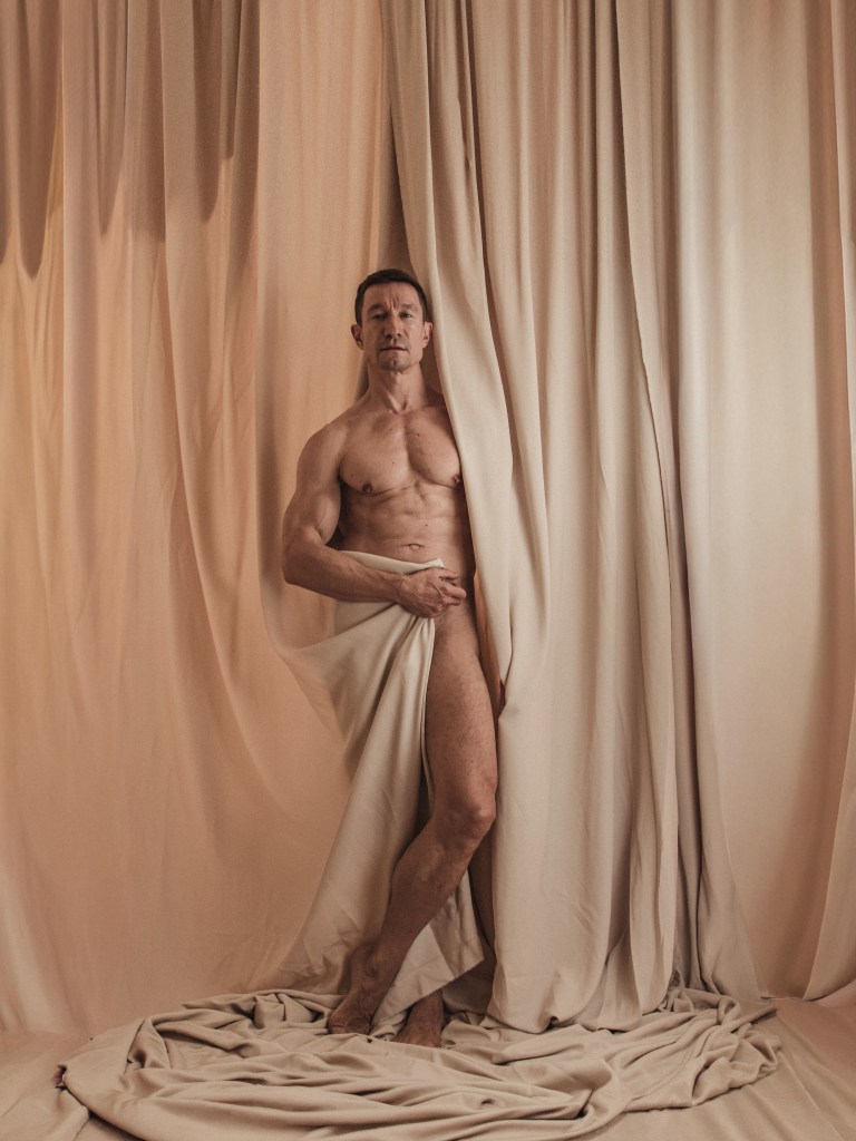 Pavel Du Plessis artistic male nude portrait by Martin Burger