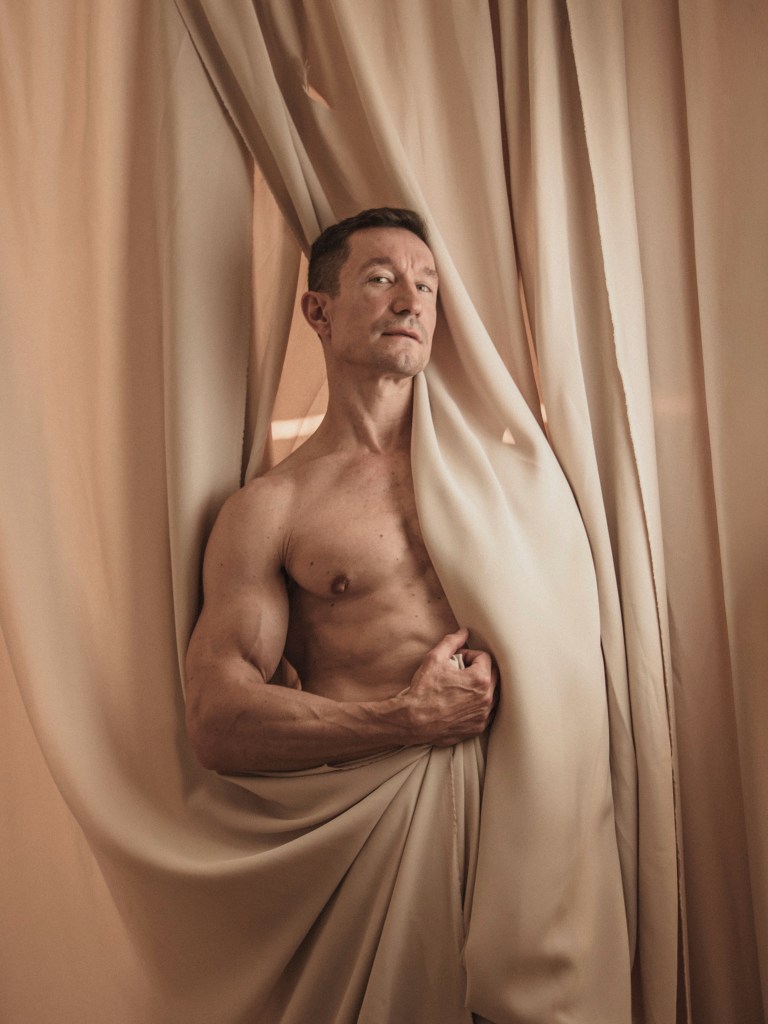 Pavel Du Plessis artistic male nude portrait by Martin Burger