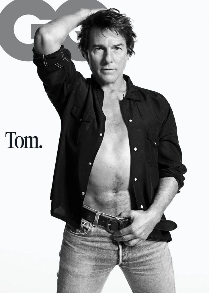 Tom Cruise, 64, returns to GQ after 20 years, photographed by Mario Sorrenti for the October 2026 issue in a celebration of mature masculinity.